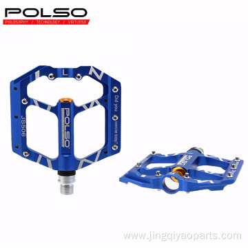 Flat Bike Pedals 3Bearing Ultralight Pedal with Cleats